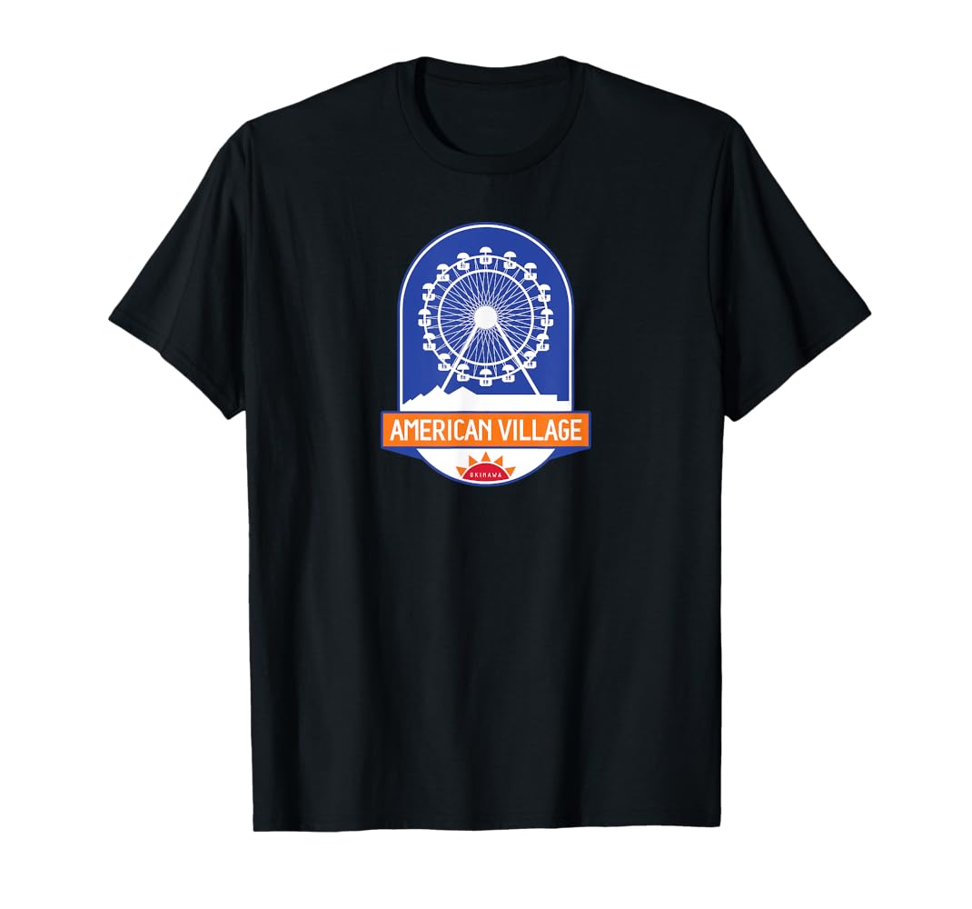 Amazon | アメリカンビレッジ–沖縄、日本 Tシャツ | Tシャツ